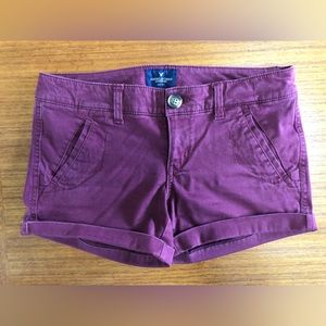 American Eagle Maroon Shorts, Early 00’s